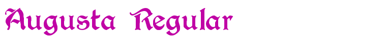 Augusta Regular